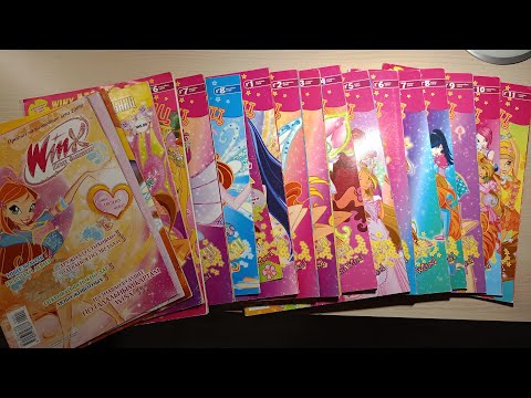 Видео: Обзор на журналы "Винкс: Школа Волшебниц"
