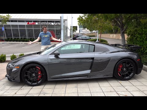 Видео: Audi R8 GT 2023 года, это прощальный R8 за $250,000