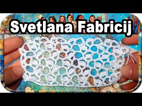 Видео: #20. Сетчатый узор, вязание крючком для начинающих, crochet.