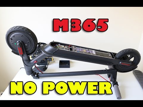 Видео: Xiaomi M365 сломался — нет питания