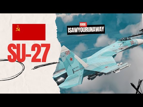 Видео: Су-27 после ввода fox-3 в #warthunder
