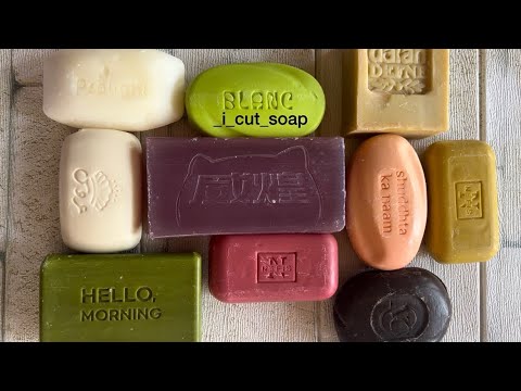 Видео: ASMR cutting dry soap/relax video/soap carving/резка сухого мыла