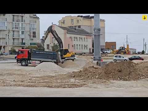 Видео: Строительство транспортной связи между ул. Шевченко и Столетовским пр. с устройством кольца