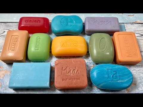 Видео: ASMR ENTSPANNUNG Soap cutting ASMR Резка мыла АСМР мыло #relaxtime