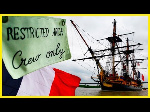 Видео: Фрегат "Штандарт" и парусник "Гермиона"