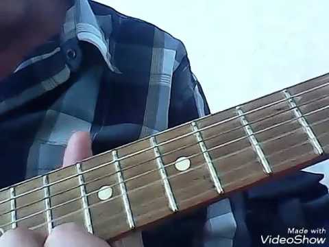 Видео: Простая мелодия для семиструнной гитары минорного строя .