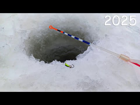 Видео: ХОЧУ ПОЙМАТЬ СТАВЛЮ ЭТУ БЕЗМОТЫЛКУ, ТУТ в ТРАВЕ КУЧА РЫБЫ.  Зимняя рыбалка со льда в 2025