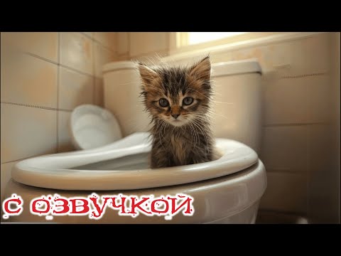 Видео: Приколы с котами! С ОЗВУЧКОЙ! Смешные коты! Смешные видео с животными! ТЕСТ НА ПСИХИКУ!!!