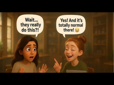 Видео: Самый большой культурный шок в моей жизни! | Практика аудирования английского языка для изучающих