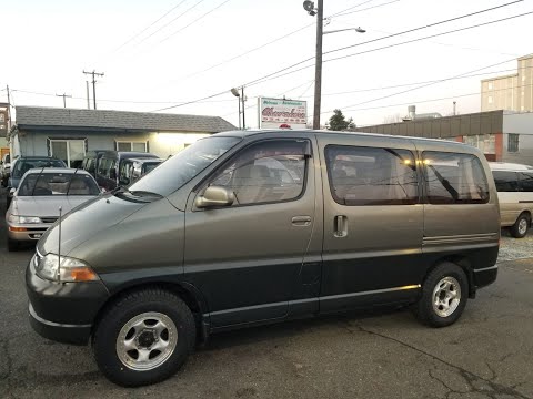 Видео: 1996 Toyota Granvia/Hiace KCH16 Q 4WD T-Diesel 1KZ-TE only 87,000km (По-русски)