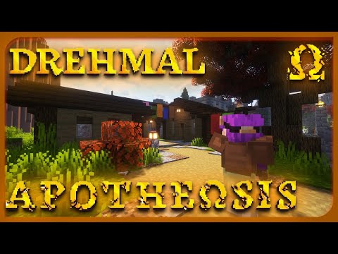 Видео: Тропическая деревня Океке в Minecraft: Drehmal Apotheosis - Серия 4