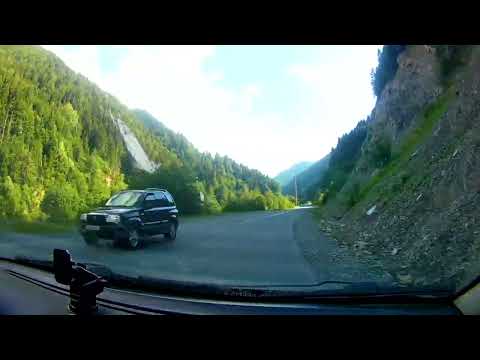 Видео: Дорога в Южную Осетию, от границы Северной Осетии.