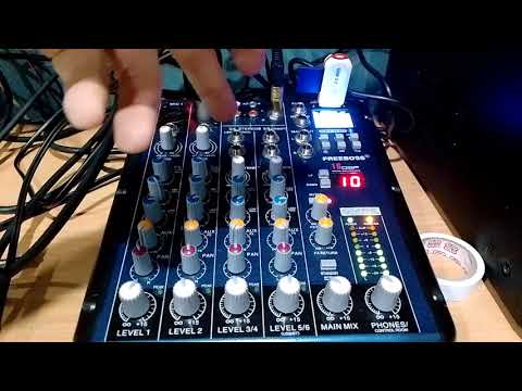Видео: Микшерный пульт FREEBOSS RMS6 (звуковая карта).