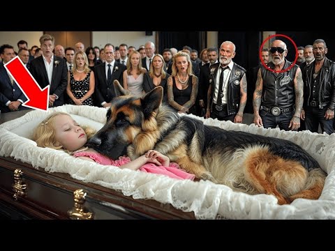 Видео: Собака Не Покидала Гроб Девочки, А Затем Байкеры Узнали Шокирующую Правду!