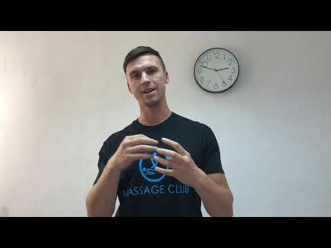 Видео: Спортивный массаж спины.Deep tissue и прикладная кинезиология.