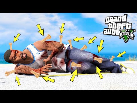 Видео: Я СЛОМАЛ ФРАНКЛИНУ ВСЕ КОСТИ!! - GTA 5 Эксперименты (Моды ГТА 5)
