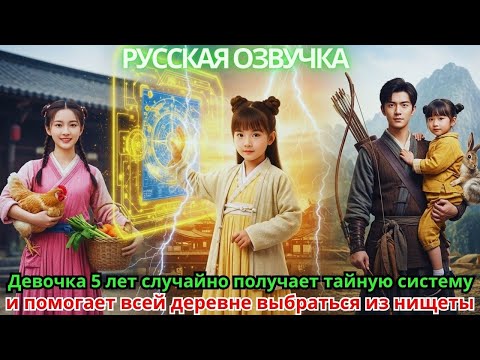 Видео: Девочка 5 лет случайно получает тайную систему и помогает всей деревне выбраться из нищеты