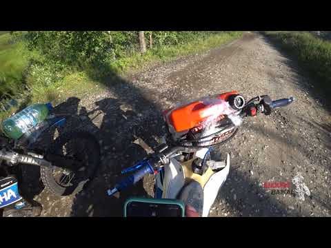 Видео: Кругобайкальская железная дорога, на мотоциклах.