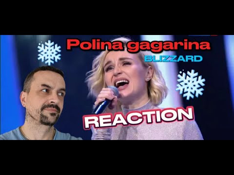 Видео: Polina Gagarina - Blizzard |Полина Гагарина - Вьюга REACTION