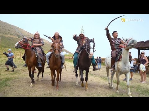 Видео: Ұлттық ойындар: Алтыбақан, найзаласу, садақ ату, жекпе-жек