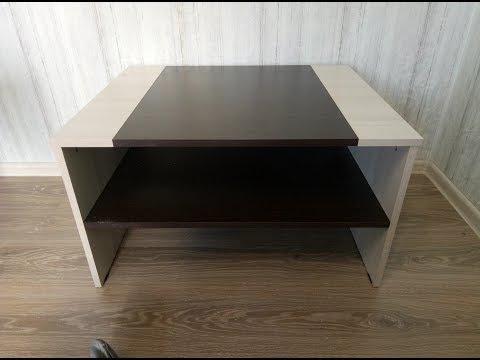 Видео: Стол журнальный СТАТУС 4