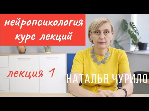 Видео: Введение в общую нейропсихологию || лекция 1/10 || Наталья Чурило