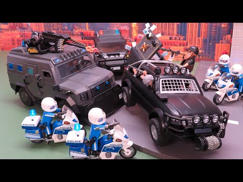Видео: Playmobil ГОРОДСКОЙ ЭКШН 🎬 ЛУЧШИЕ сражения ПОЛИЦЕЙСКИХ, ГАНГСТЕРОВ, ПОЖАРНЫХ И СОЛДАТ!