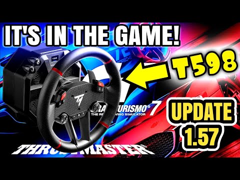 Видео: T598 наконец-то поддерживается в GT7! — Мои лучшие настройки — Обновление 1.57