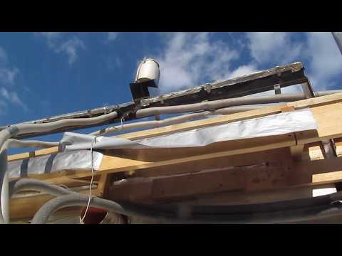 Видео: Самодельный Солнечный коллектор.  1 часть.