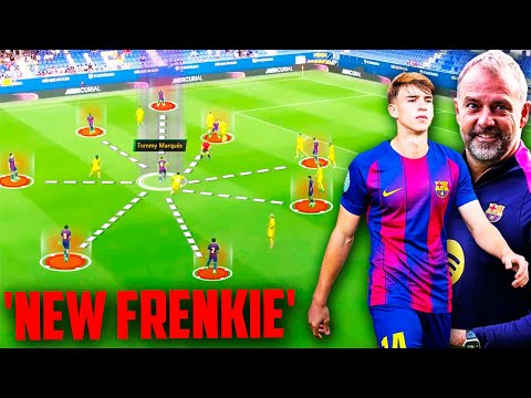 Видео: Кто такой ТОММИ МАРКЕС и почему ХАНСИ ФЛИК ВПЕЧАТЛЕН НОВЫМ ТАЛАНТОМ Барселоны из LA MASIA?