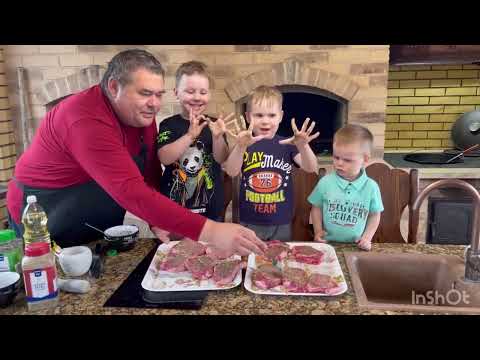 Видео: Стейк рибай в тандыре изумительно сочный и вкусный стейк.