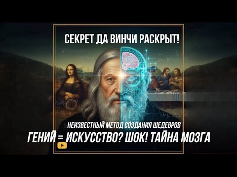 Видео: КОД ДА ВИНЧИ: Как создать шедевр с нуля | Секрет живых картин и невидимых мазков