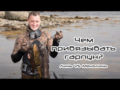 Видео: Чем привязывать гарпун? Линь и монолинь - отличия