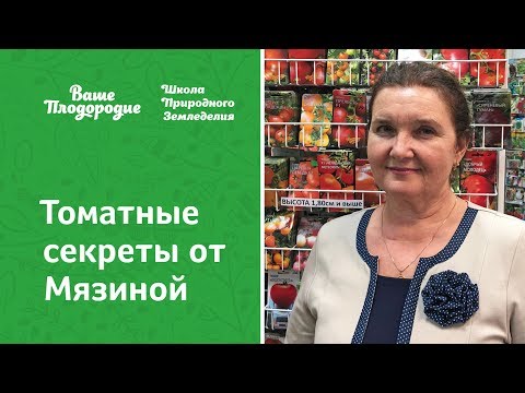 Видео: Томатные секреты от Мязиной