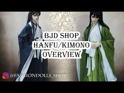 Видео: Ханьфу\кимоно для БЖД