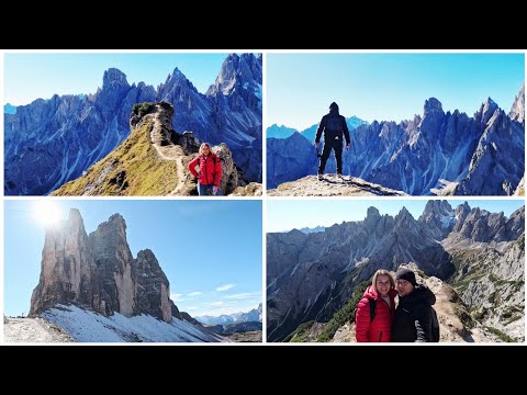 Видео: ВЛОГ ИЗ ИТАЛИИ/НАШ ПУТЬ/МЫ ПОДНЯЛИСЬ НА  Cadini di Misurina/ДОЛОМИТЫ