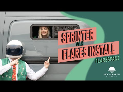 Видео: Сборка фургона Sprinter — полная установка и обивка Flarespace Flares