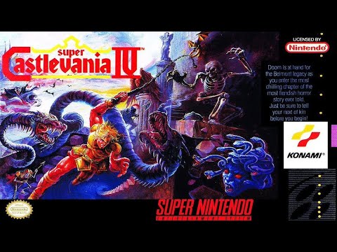 Видео: Super Nintendo Super Castlevania IV Полное Прохождение