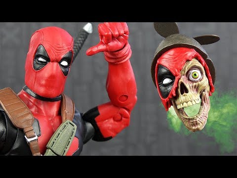 Видео: ОГРОМНЫЙ ДЭДПУЛ от Marvel Legends!