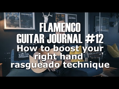 Видео: ЖУРНАЛ ГИТАРНОЙ ИГРЫ ФЛАМЕНКО №12 — Как улучшить технику игры расгеадо правой рукой