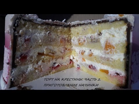 Видео: РЕЦЕПТ ОЧЕНЬ ВКУСНОГО ТОРТА || ТОРТ НА КРЕСТИНЫ. ЧАСТЬ 2