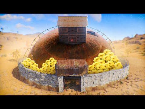 Видео: Живу в Сфере с Миллионами Ресурсов целый Вайп в Rust/Раст