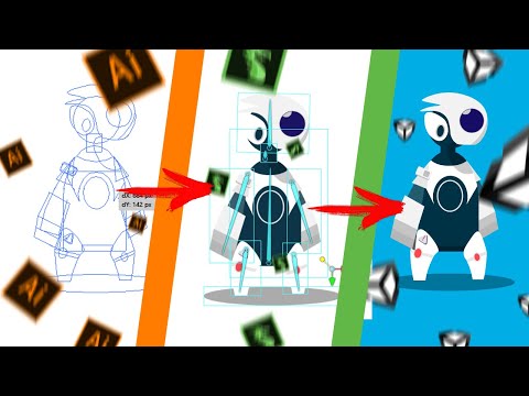 Видео: Как экспортировать анимацию из Dragon Bones в Unity. (Dragon Bones Unity)