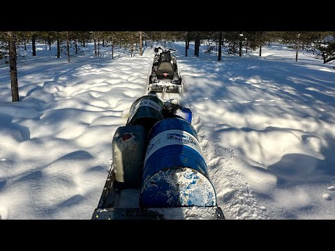 Видео: Сломали прицеп посреди озера