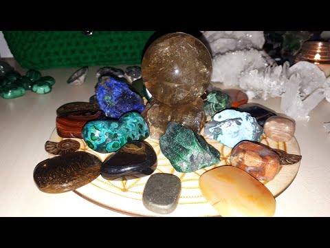 Видео: Как исполнилось мое желание с помощью камней. Цитрин, хризоколла, малахит, соколиный глаз, нефрит.