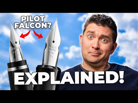 Видео: Перо Pilot FA против пера Pilot Falcon
