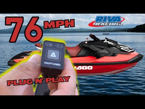 Видео: Получите максимальную мощность от вашего гидроцикла Sea-Doo 325 | Riva Maptuner Nano | SCOM
