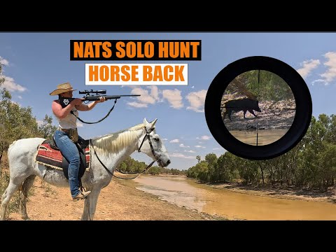 Видео: ОХОТА ВЕРХОМ НА КОНЕ - Nats Solo Hunt