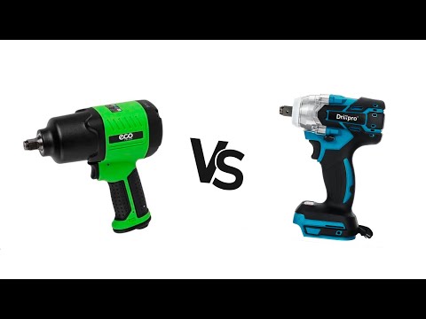 Видео: Пневмогайковерт ECO AIW-980S против аккумуляторного DrillPro. Тест. #поддержиканал #подпишись