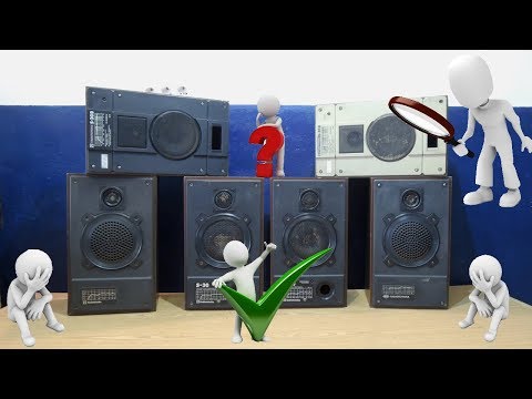 Видео: Беспристрастное сравнение Radiotehnika S-20, S-30A, S-30, S-30B (часть 1)